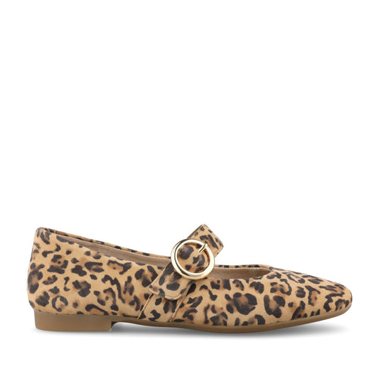 Ladies D0k14 Mary Jane Shoe In Leopard