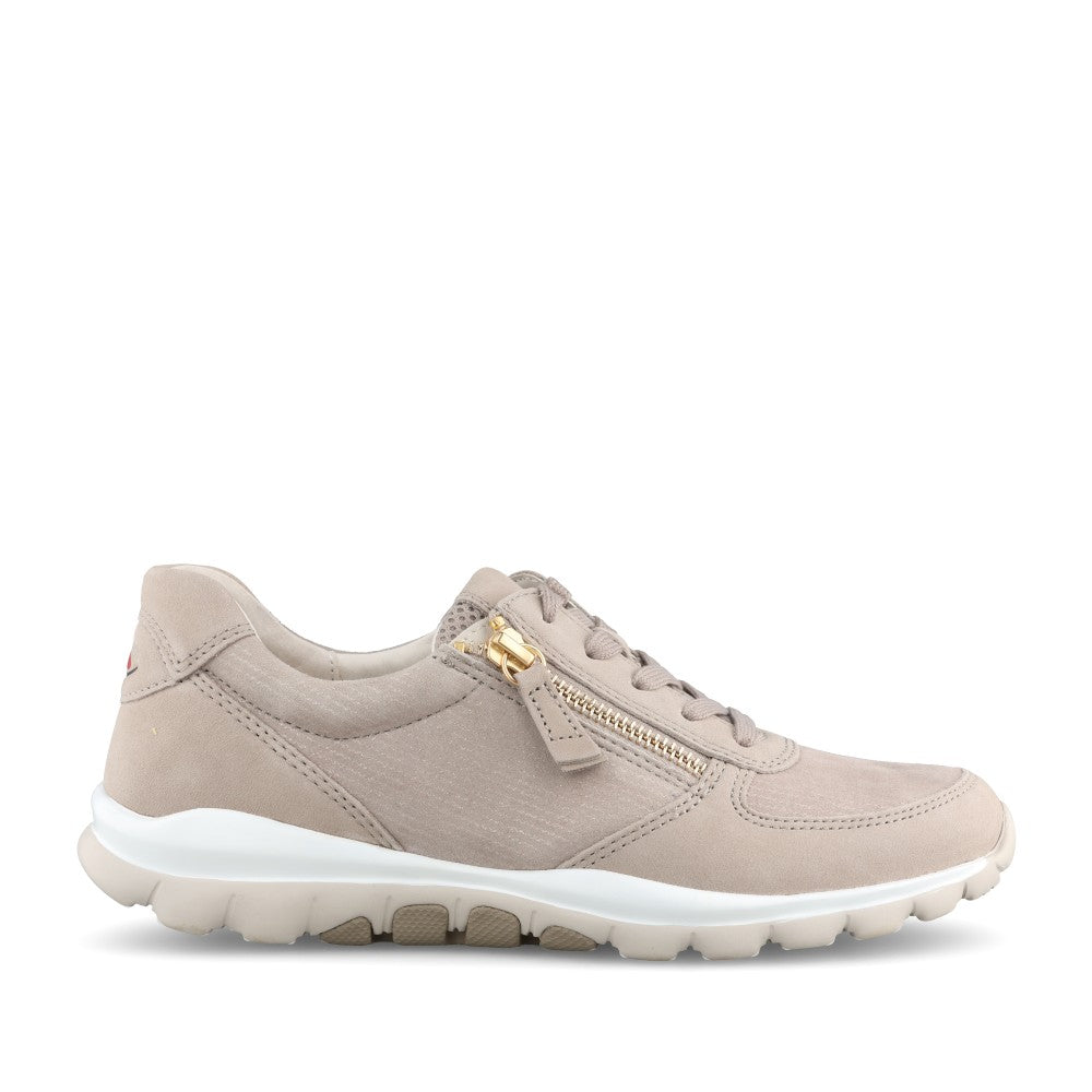 Ladies 86.968 Fantastic Laced Trainer In Beige