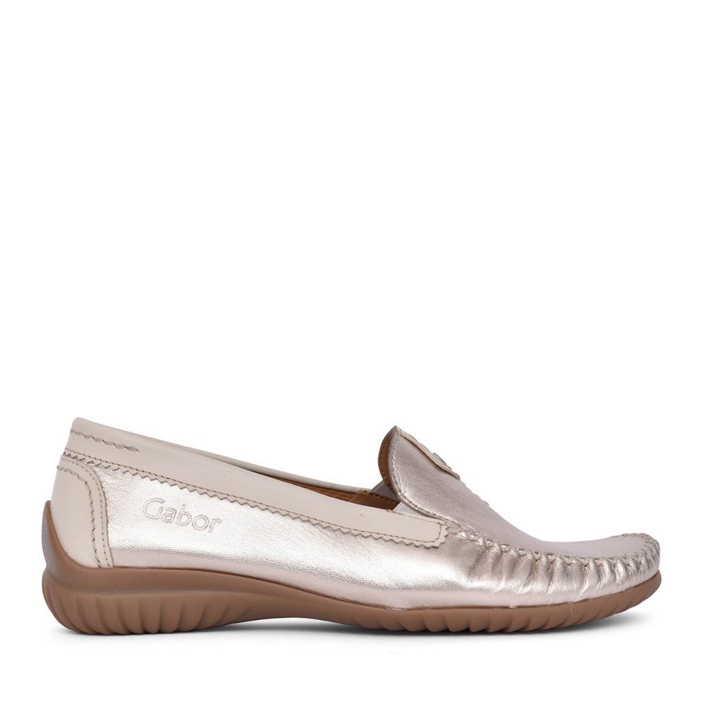 Ladies 090 California Slip-on Shoe In Metallic