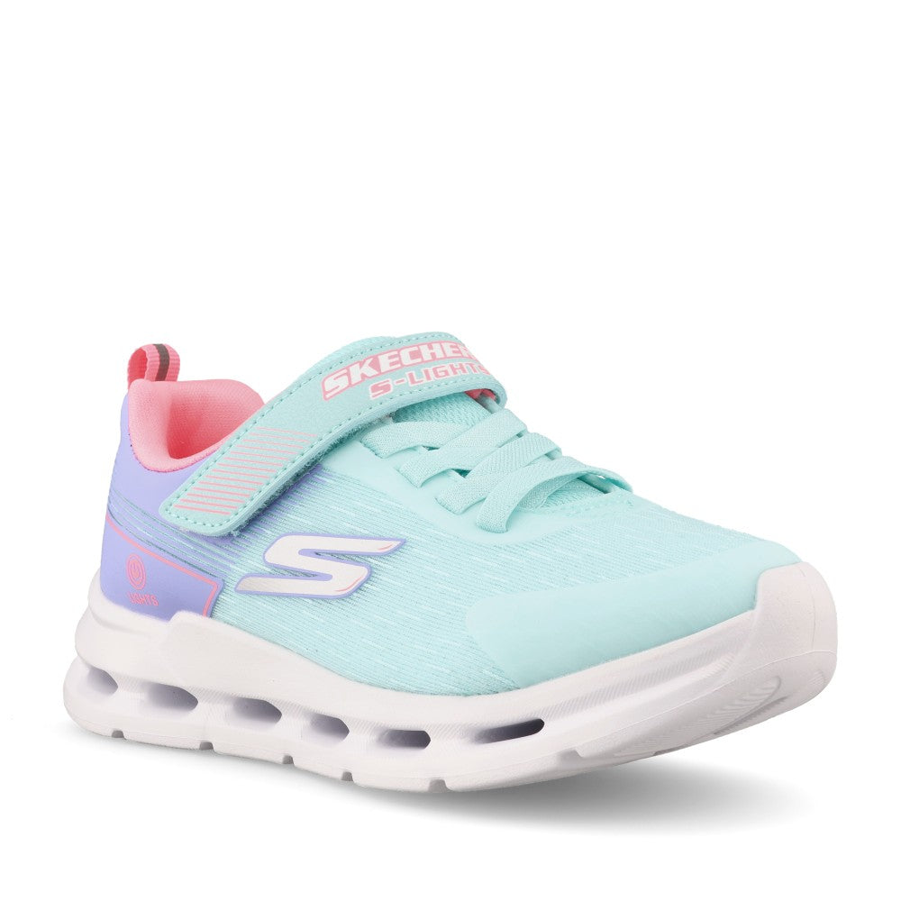 Girls 303730l Glide-step Lights Trainer In Aqua