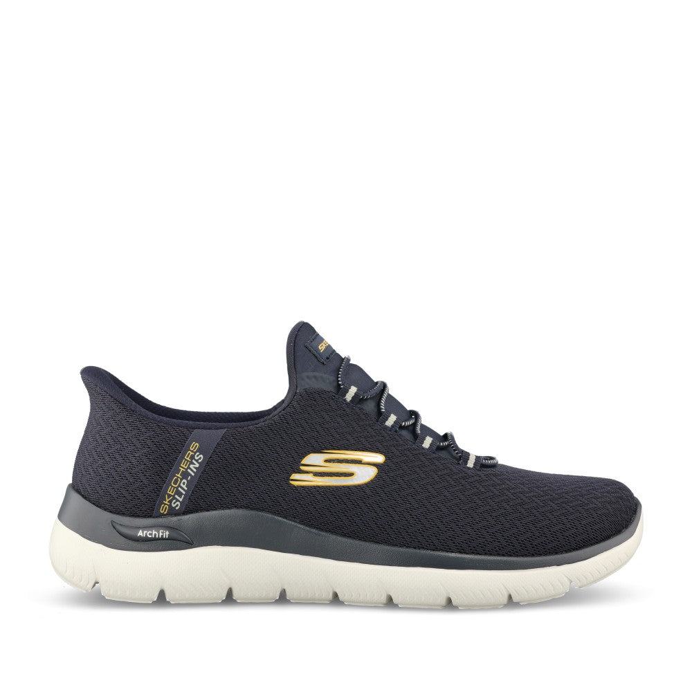 Mens 233177 Arch Fit Summits Kynor Trainer In Navy