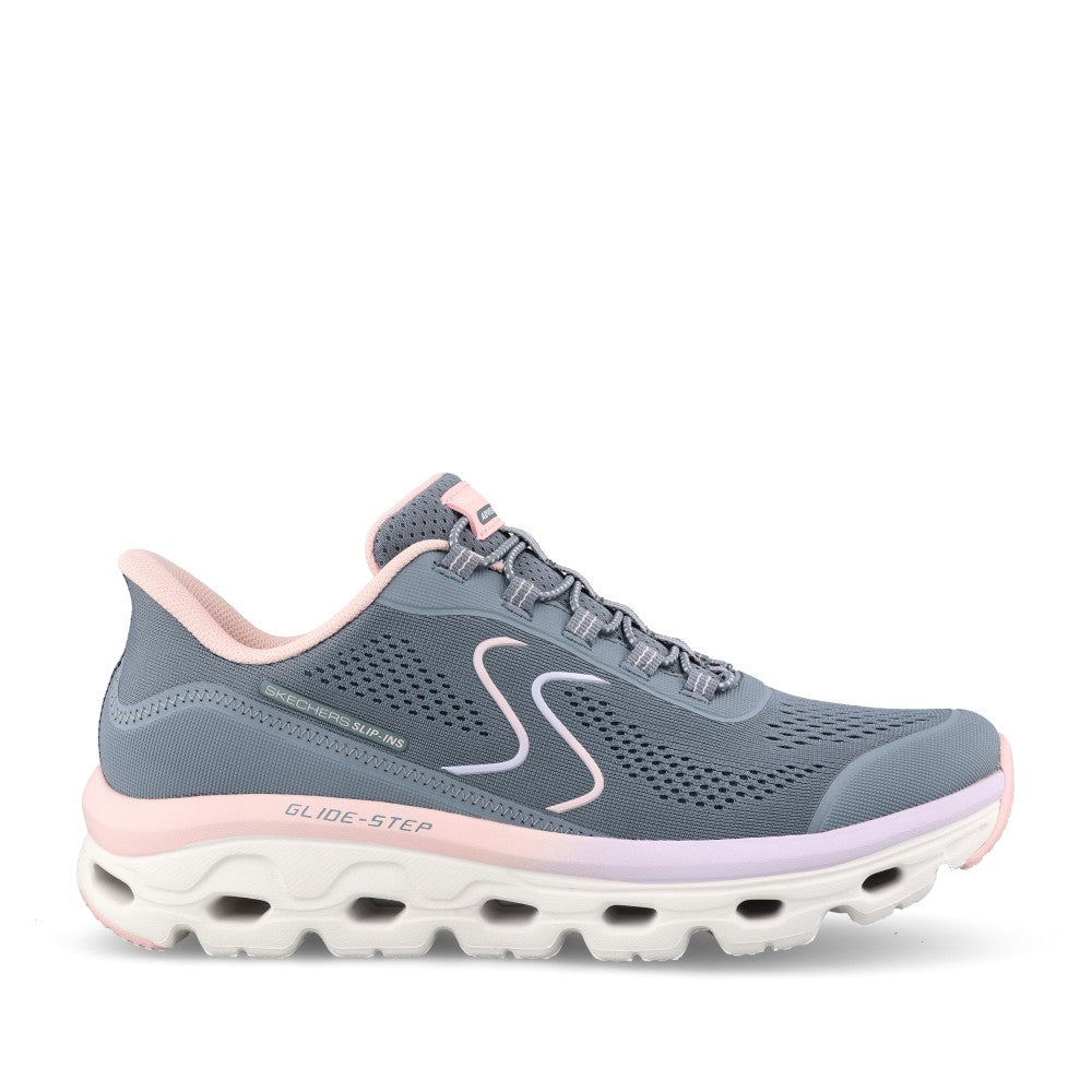 Ladies 180272 Glide-step Sole Slip-ins In Purple