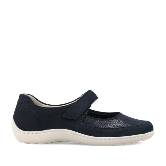 Ladies 497h33 Henni H-fit Shoe In Navy