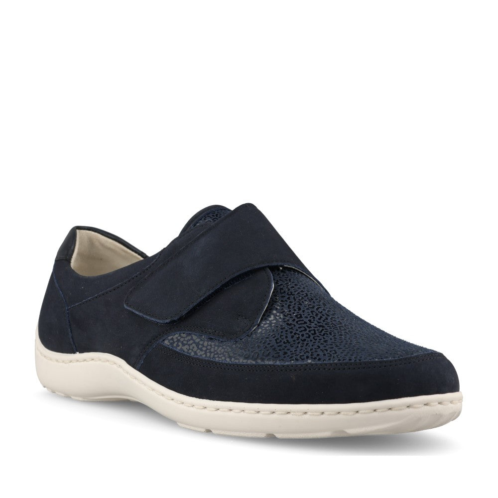 Ladies 496H31 340 341 Henni H-fit Shoe In Navy