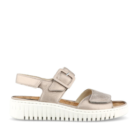 Ladies 955004 Willow H-fit Sandal In Gold