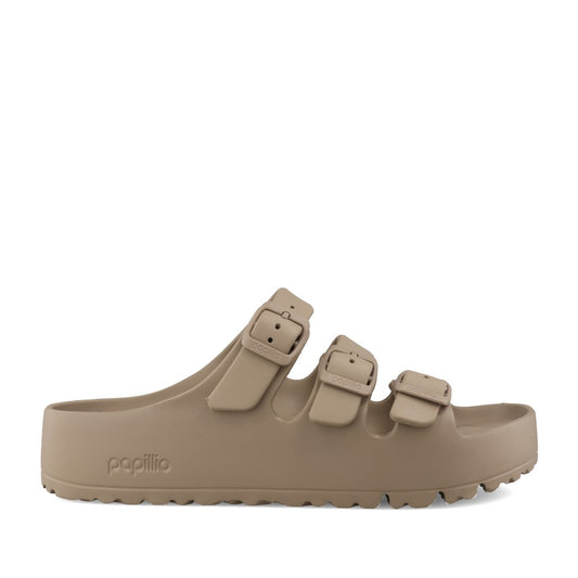 Ladies 1031433 Florida Platform Mule In Taupe