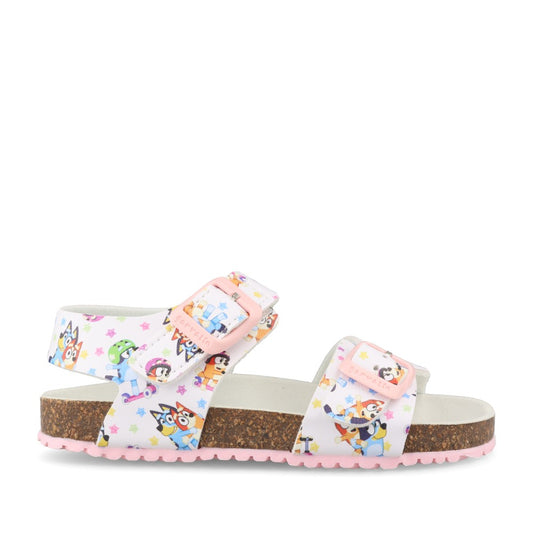 Girls 262871-b050 Double Strap Sandal In White