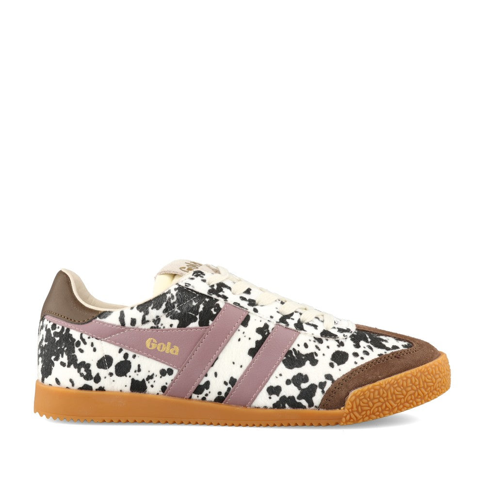 Ladies Elan Savanna Clb867 Laced Trainer In Mauve