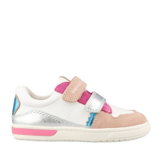 Girls 14071 Velcro Shoe In Multi-colour