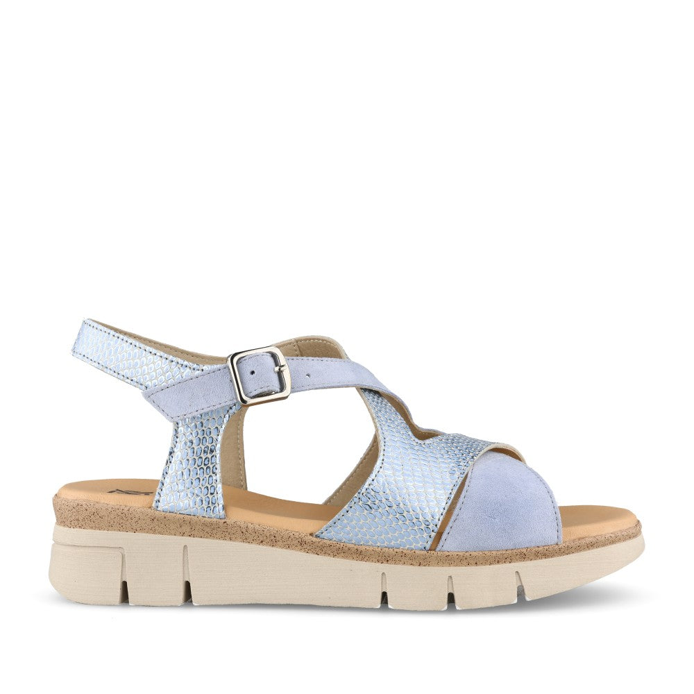 Ladies D9485 Klau Sandal In Blue