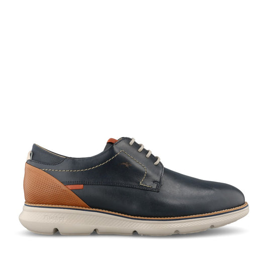Mens F1740 William Laced Shoe In Navy