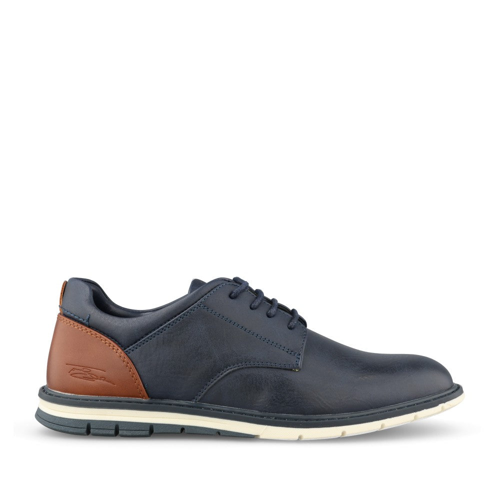 Boys Milne Formal Laced Shoe In Navy