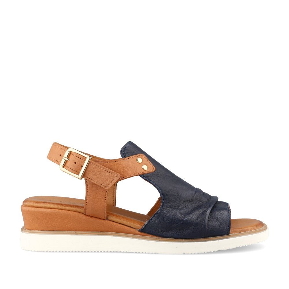 Ladies Steffi Jls003 Wedge Sandal In Navy