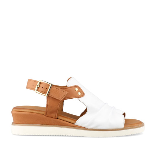 Ladies Steffi Jls003 Wedge Sandal In White
