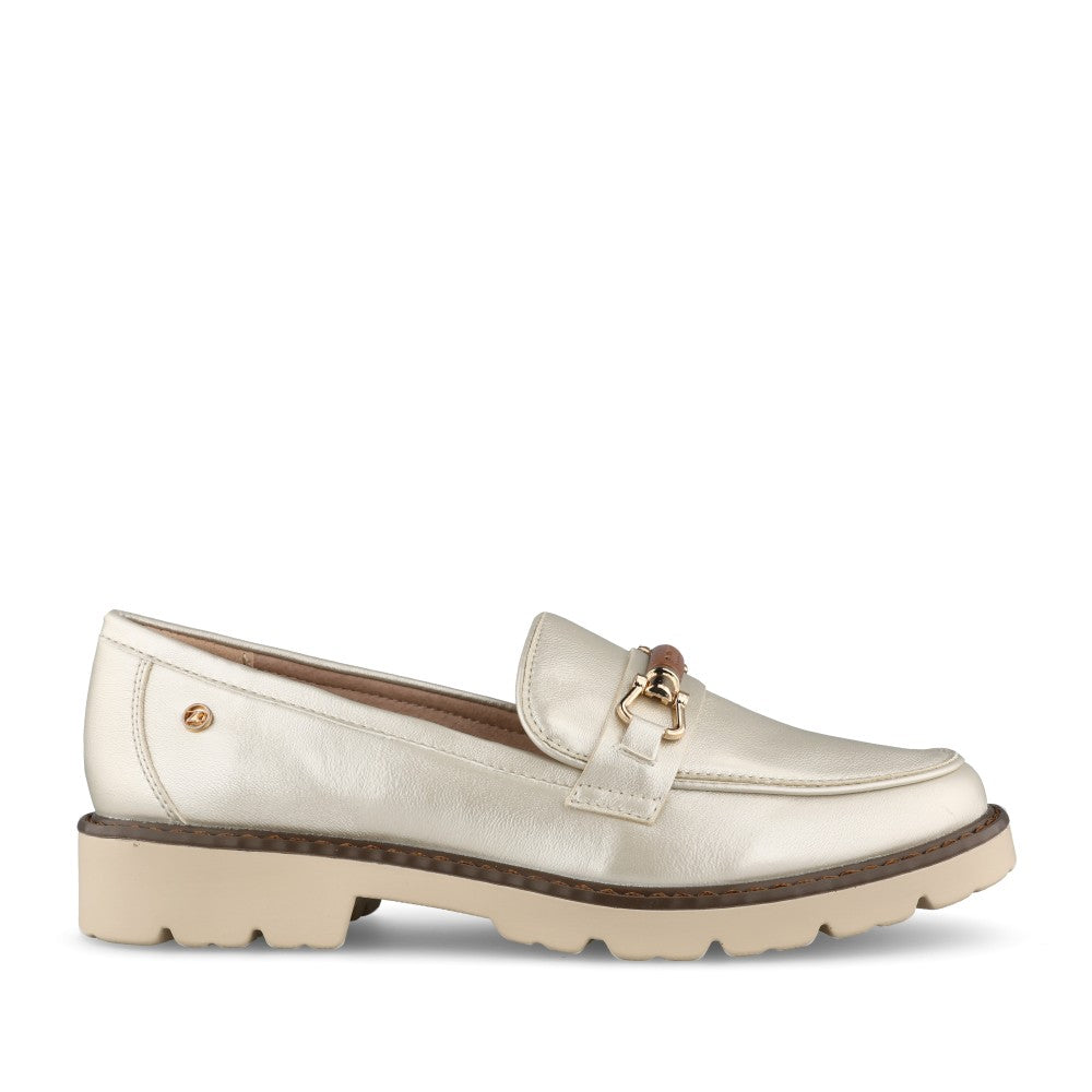 Ladies Hanoi Loafer In Gold