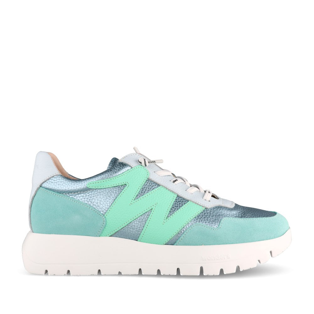 Ladies A-24101 Slip-on Trainer In Mint