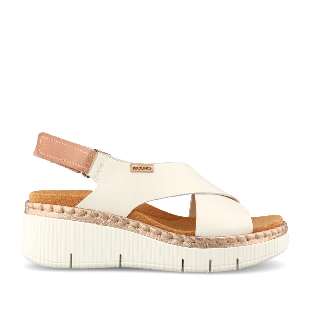 Ladies Gomera W0k-0606c1 Sandal In White