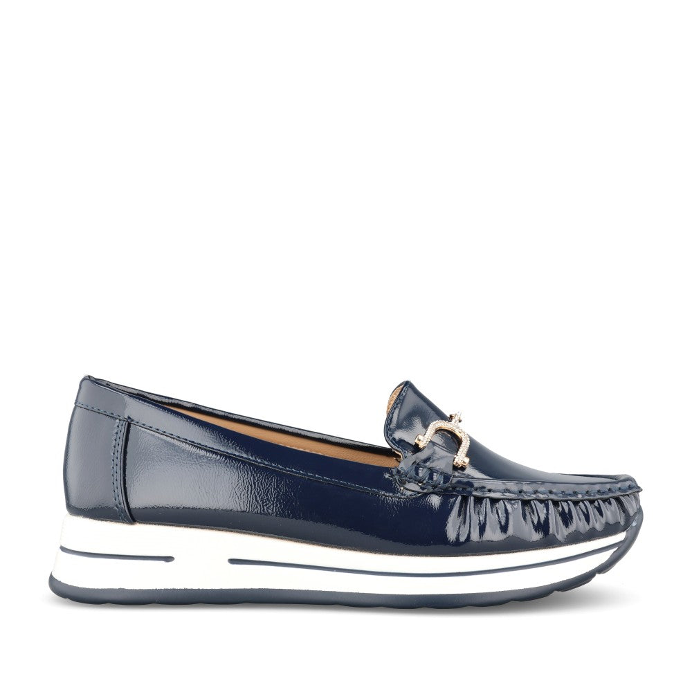Ladies 3y9468-2 Slip-on Shoe In Navy