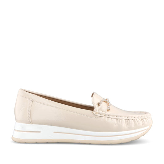 Ladies 3y9468-2 Slip-on Shoe In Beige