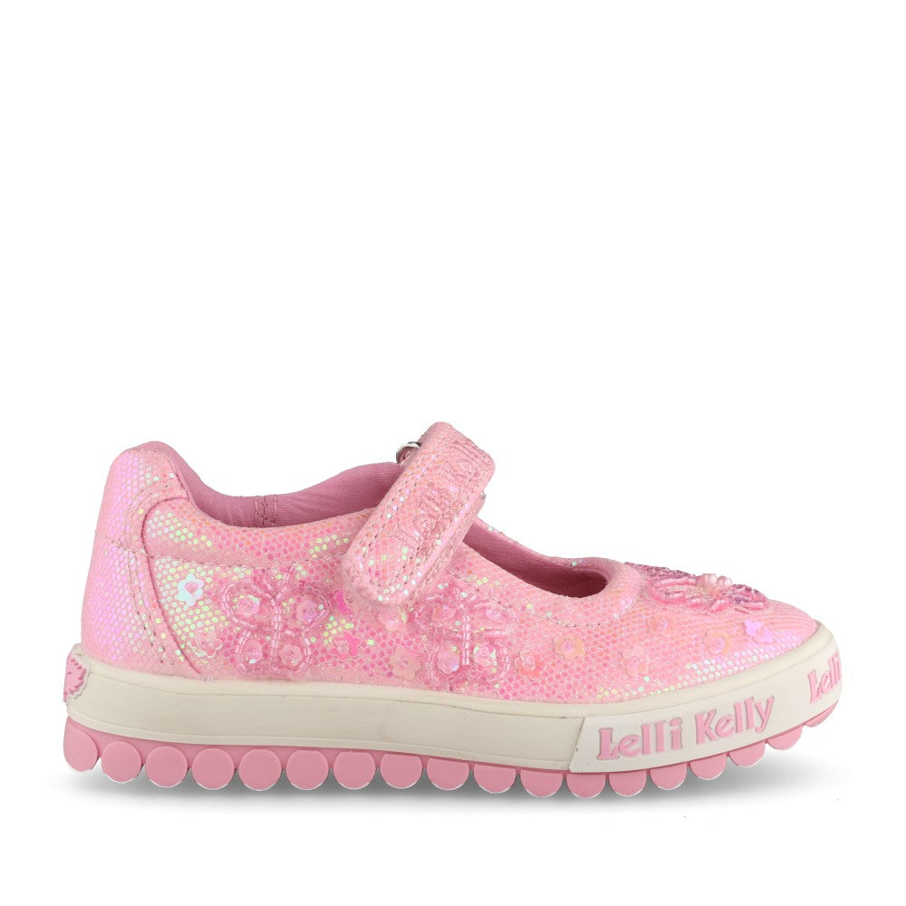Girls Lk5420 Emerald Dolly Shoe In Rose