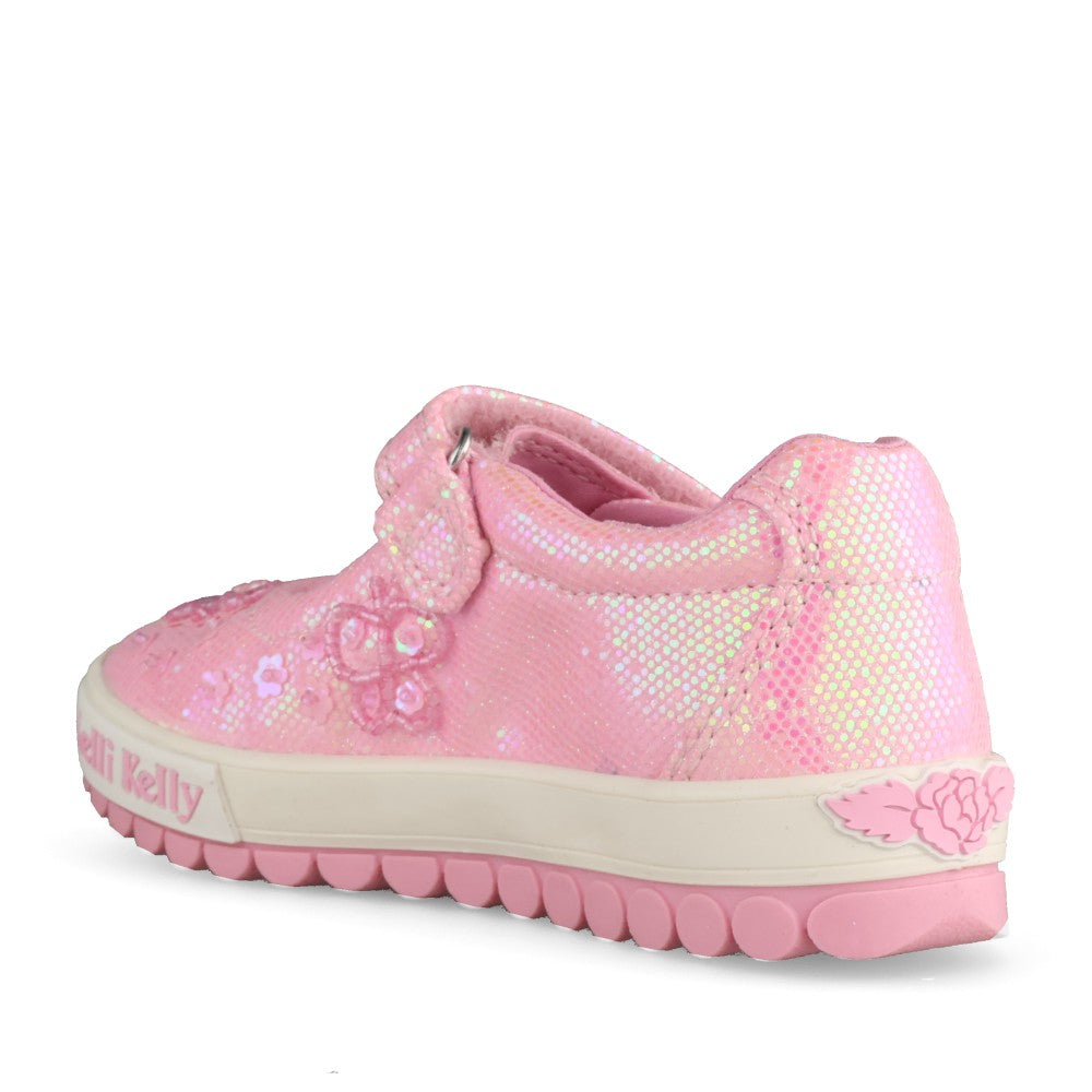 Girls Lk5420 Emerald Dolly Shoe In Rose