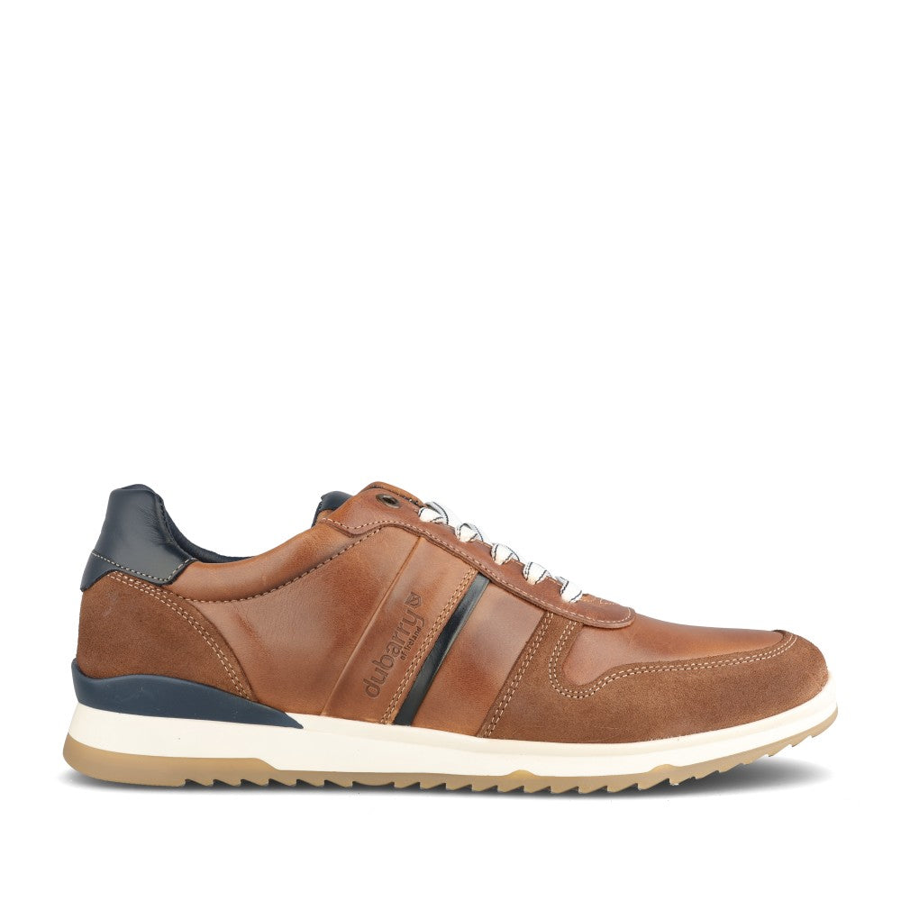 Mens Shoot 5808 Laced Trainer In Tan