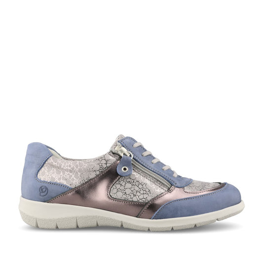 Ladies Jolly 6055 Laced Trainer In Blue