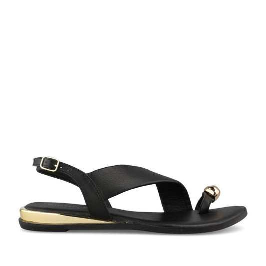 Ladies 79072 Stony Sandal In Black