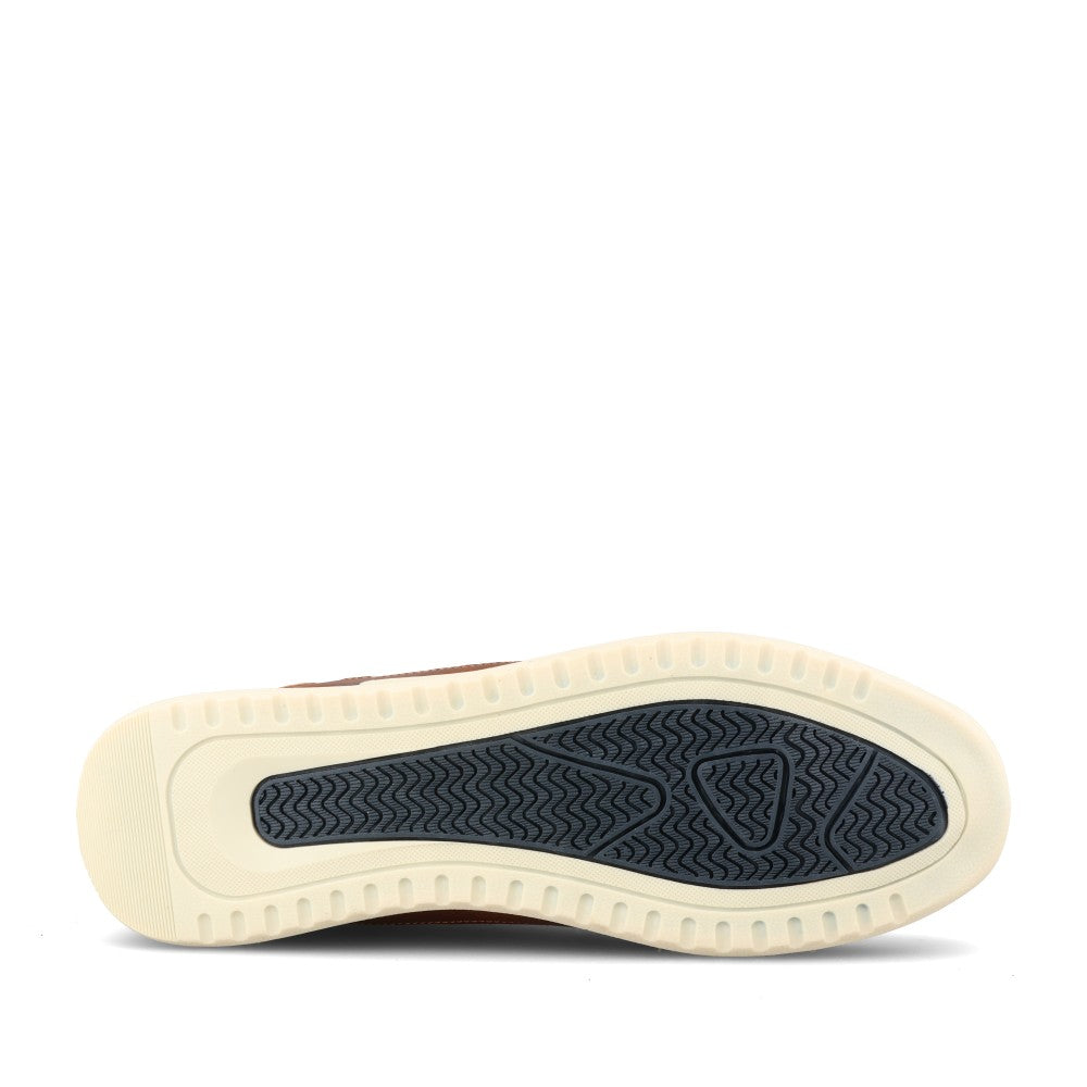 Mens Twenty Four Laced Trainer In Tobacco