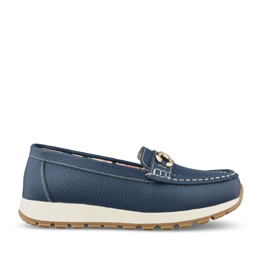 Ladies Casablanca Slip-on Shoe In Navy