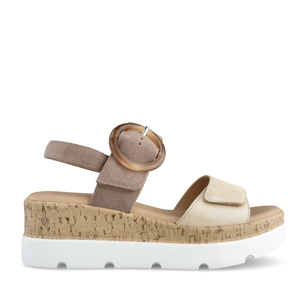 Ladies Cammie Ulp268 Sandal In Taupe