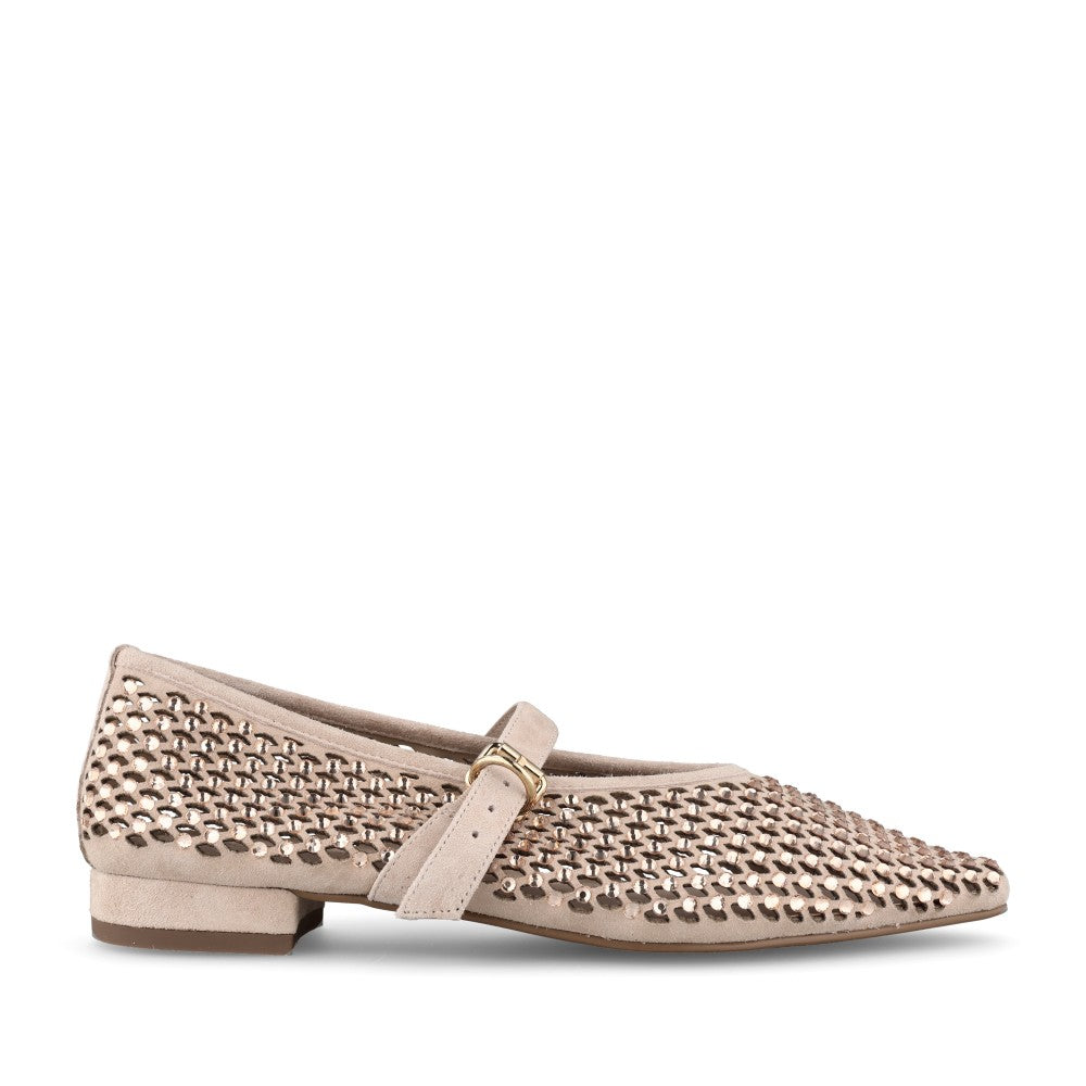 Ladies Tunisia Slip-on Shoe In Nude