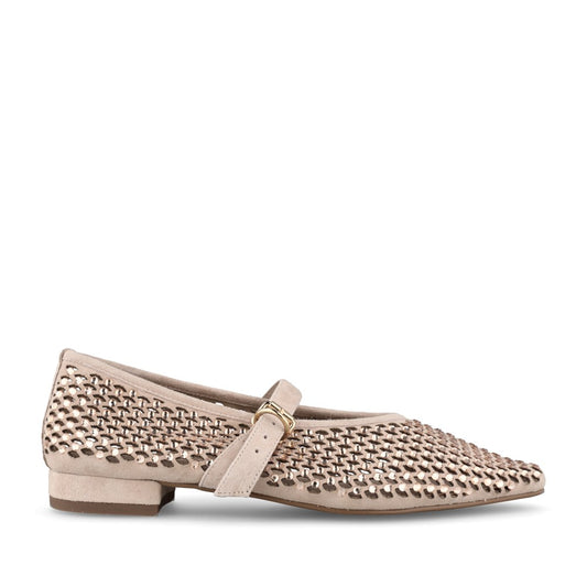 Ladies Tunisia Slip-on Shoe In Nude