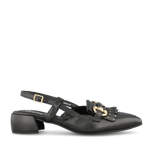 Ladies L72105 Sling Back Shoe In Black