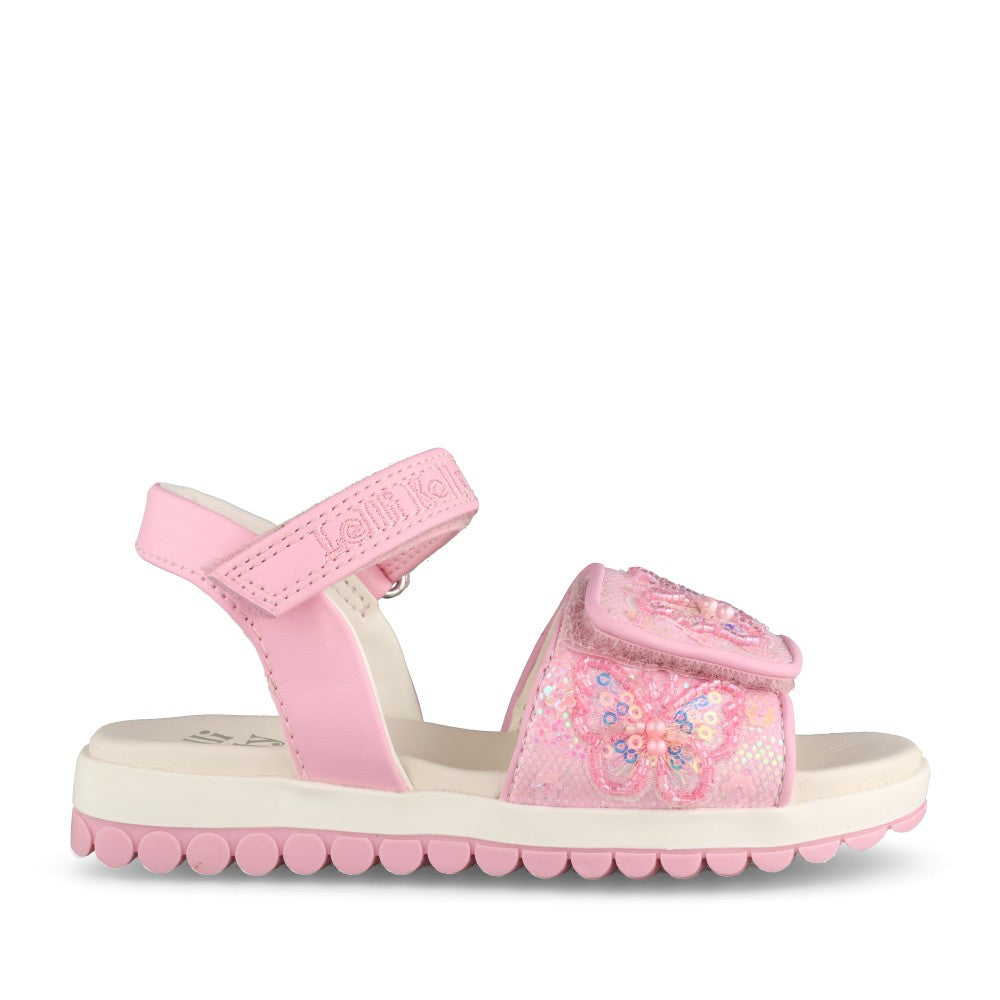 Girls Lk5503 Emerald Sandal In Rose