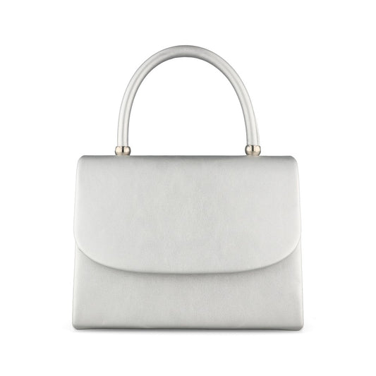 Ladies Px Clutch Bag In Silver