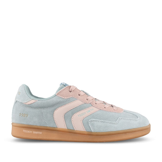 Ladies 120519 Laced Trainer In Blue