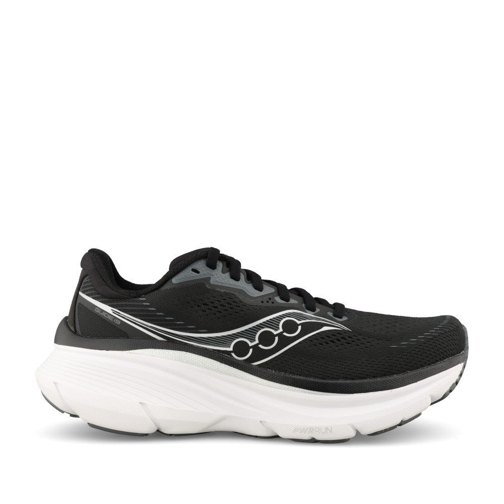 Ladies S11058 Guide 19 Laced Trainer In Black