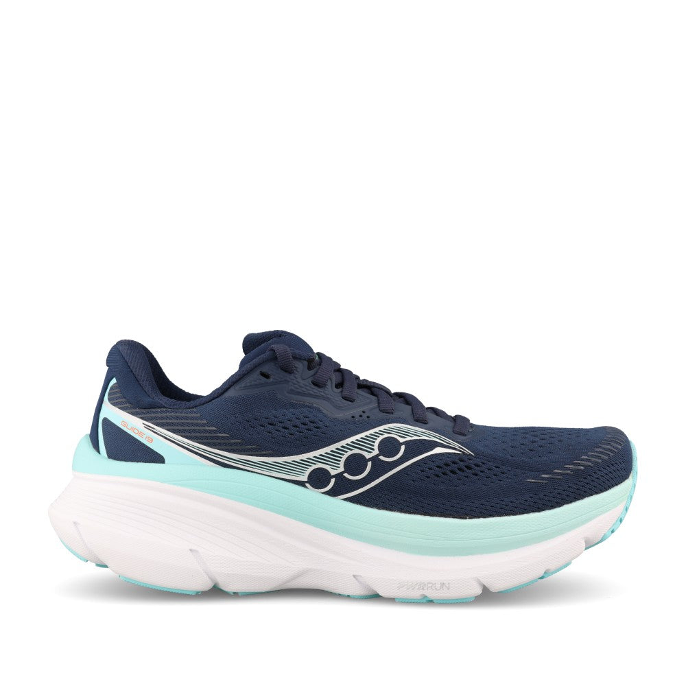 Ladies S11058 Guide 19 Laced Trainer In Navy