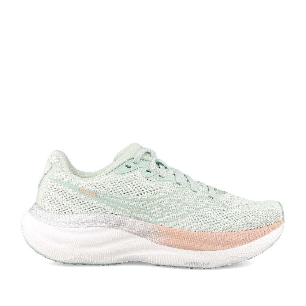 Ladies S11055 Ride 19 Laced Trainer In Sage