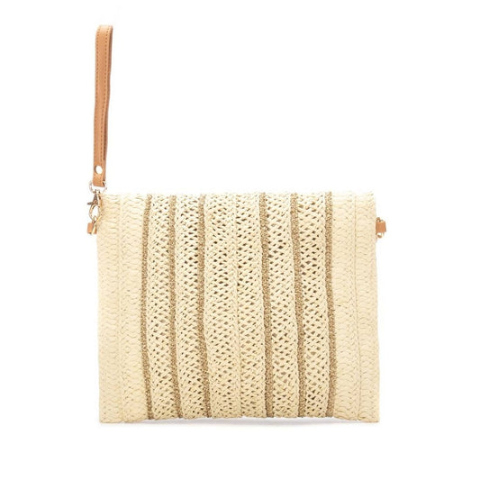 Ladies 184613 Clutch Bag In Sand