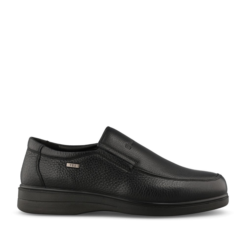 Mens A-905 Wide Fit Slip-on Shoe In Black