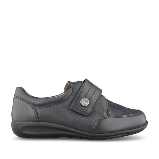 Ladies Ember 68205n 2v Velcro Shoe In Navy