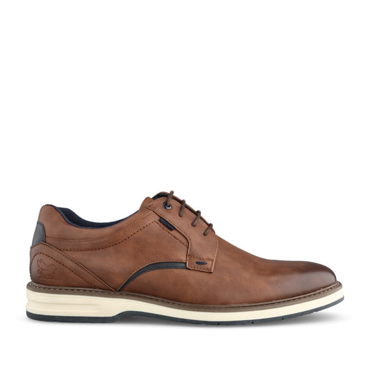 Mens Andorra Laced Shoe In Tan