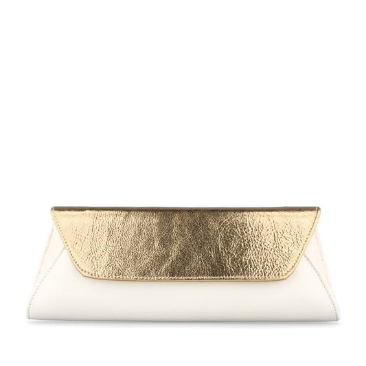 Ladies 402 Clutch Bag In Gold Int