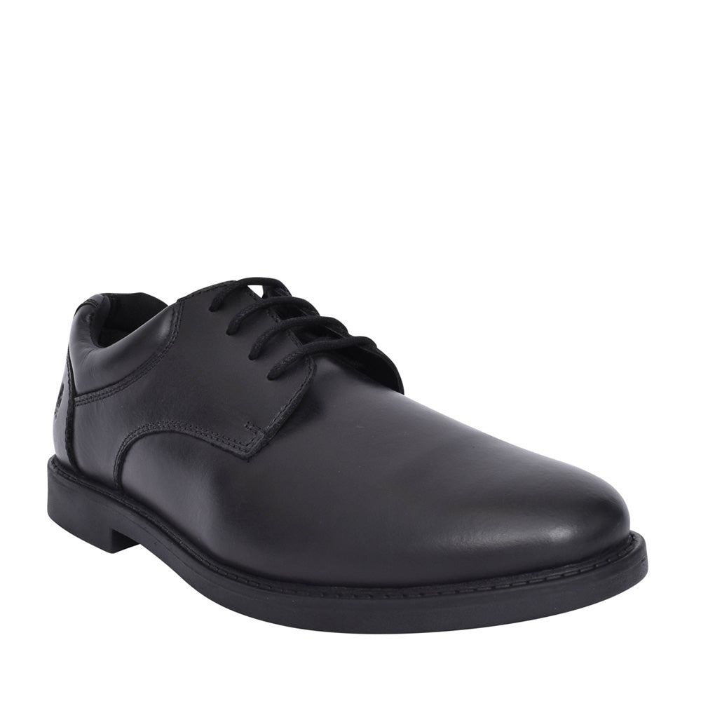 Boys Tim Laced Shoe In Black