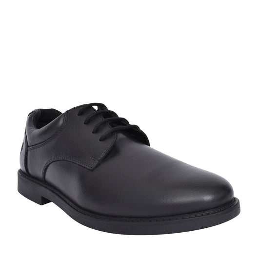 Boys Tim Laced Shoe In Black