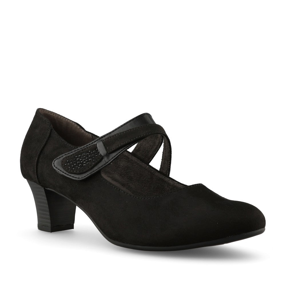 Ladies 8-24464 Mary Jane Shoe In Black