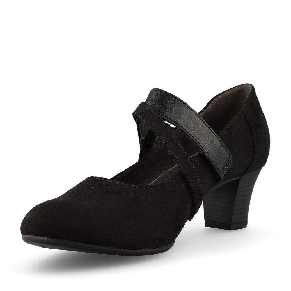 Ladies 8-24464 Mary Jane Shoe In Black