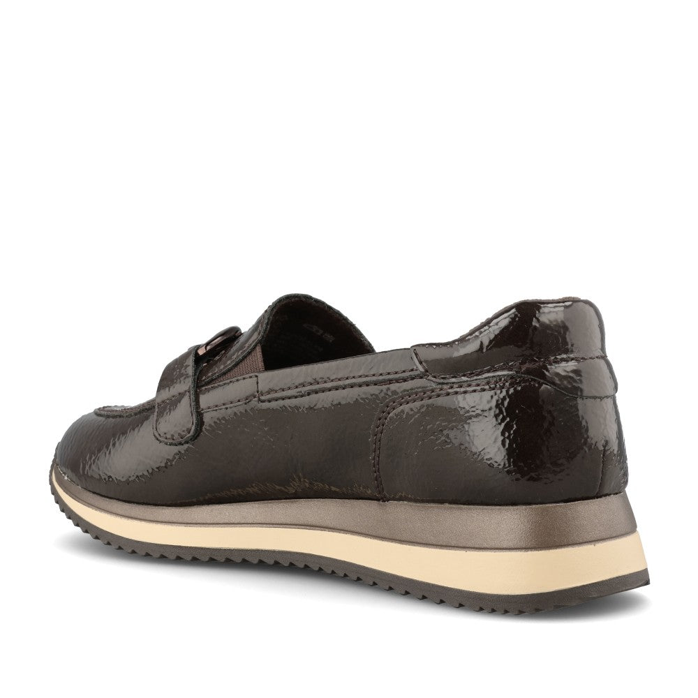 Jana Ladies 8-24766 Slip On Shoe In Mocha